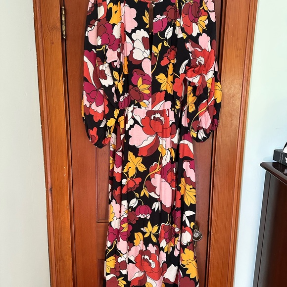 Maeve Black and Red Maxi Dress - Picture 4 of 6